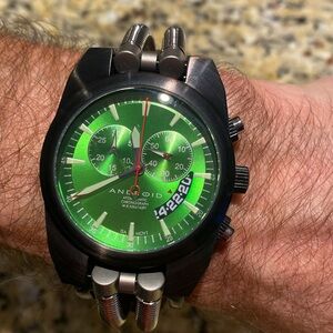 Android USA Hydraumatic Quartz Chronograph watch, model AD 430